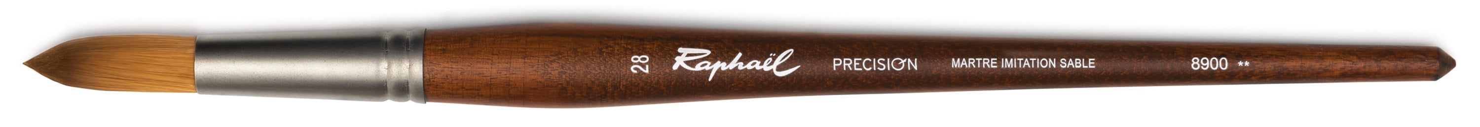 Raphael Precision Long Handle Brushes Round 28 