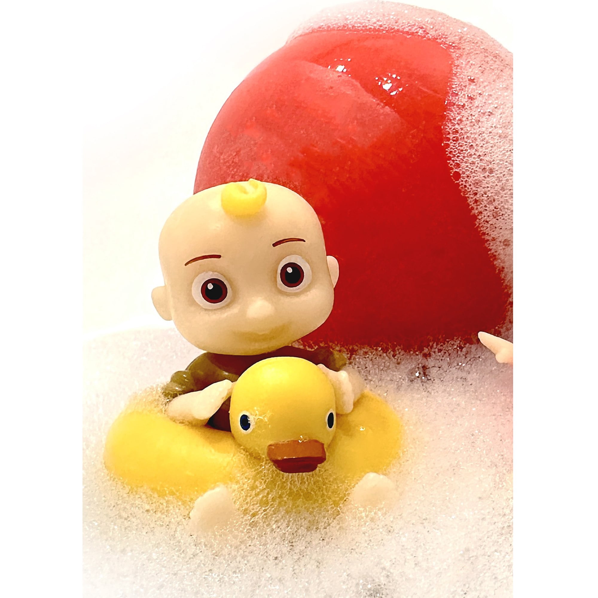 CoComelon SUDs SOAPrize Fun Pack - 3pk Includes Dino Cody, Ducky JJ, & Captain TomTom, Multicolored, Kids Soap Balls With Toys Inside, Item #8888