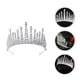thumbnail image 4 of Tiara de corona barroca con diamantes de imitación para boda, accesorio de corona de pelo de lujo para boda, 4 of 7