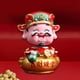 thumbnail image 5 of Traditional Chinese Figurine Statue Crafts Sculpture Good Luck Feng Shui for Spring Festival New Year Home Ornaments Decorations D Macarena Estatua de estatuilla, 5 of 8