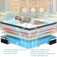 thumbnail image 2 of King Size Mattress 14 Inch Hybrid Mattress in a Box, King Mattress with Cooling Memory Foam & Pocket Coils, Medium Firm, Motion Isolation & Pressure Relief, CertiPUR-US Certified, 2 of 9