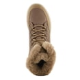 thumbnail image 4 of Flexus LAROUI Women’s Waterproof Winter Bootie – Faux Fur Lined Nylon Upper with Platform Sole and Slip-On Ease – Cold Weather Ankle Boot, 4 of 9