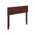 thumbnail image 4 of Pemberly Row Twin Panel Solid Wood Headboard with USB Charger in Walnut, 4 of 10
