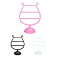 thumbnail image 6 of Limei 1 Pack Jewelry Storage Rack, Wine Glass Antlers Jewelry Organizer for Storing Jewelries, Earrings, Necklaces, Makeups, Hair Accessories organizers in Closet, Travel, RV (Pink), 6 of 7