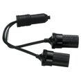 thumbnail image 1 of Cable de alimentación Custom Accessories 70051 12V, enchufe doble, 1 of 1