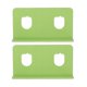 thumbnail image 1 of 2Pcs Battery Wall Mount Holder Green Sturdy Wear Resistant Convenient Installation Battery Holder for RYOBI, 1 of 4
