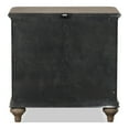 thumbnail image 5 of Furniture of America Jares Adult Transitional 2-Drawer Nightstand with USB Port, Rustic Oak, 5 of 13