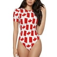 thumbnail image 2 of Picia Canada Womens One Piece Swimsuits Modest Tummy Control Bathing Suits Lace Up Slimming Swim Suit-Large, 2 of 9