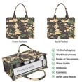 thumbnail image 2 of Large Capacity Tote Bag,Jungle Camo Irregular Shapes Pattern Handbag Fashion Luxury Tote Bag,15.7"x13"x 5.1" Inches,Laptop Compatible, 2 of 6