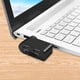 thumbnail image 2 of Hub USB Con Lector De Tarjetas, Diseño Giratorio 4 En 1, Extensor De 3 Puertos, Conectividad Plug and Play, Transferencia De Datos Para PC Y Portátil., 2 of 9