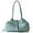 Mint green, variant on Summer Bags First Layer Cowhide Woman Satchel Shoulder Handbag Fashion Underarm Purses Large Capacity Messenger Tote