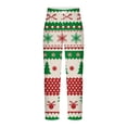 thumbnail image 5 of Puntoco Pantalones rectos con cintura elástica y estampado de moda informal de verano para hombre, 5 of 5