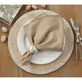 thumbnail image 3 of Saro Lifestyle Whip Stitched Design Napkin (Set of 4), 3 of 4
