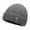 Light Gray, variant on Winter Thick Knitted Hat For Men And Women Embroidered Design Warm And Breathable Oversized Fit Cold Weather Cap New Ear Hats for Men