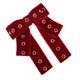 thumbnail image 5 of EeaseMX Pasadores de lazo creativos, pinzas automáticas para el cabello, accesorios para el cabello de moda para mujeres (rojo), 5 of 7