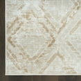thumbnail image 4 of Nourison Dekor 5'3" x 7' Ivory Beige Modern Indoor Rug, 4 of 8