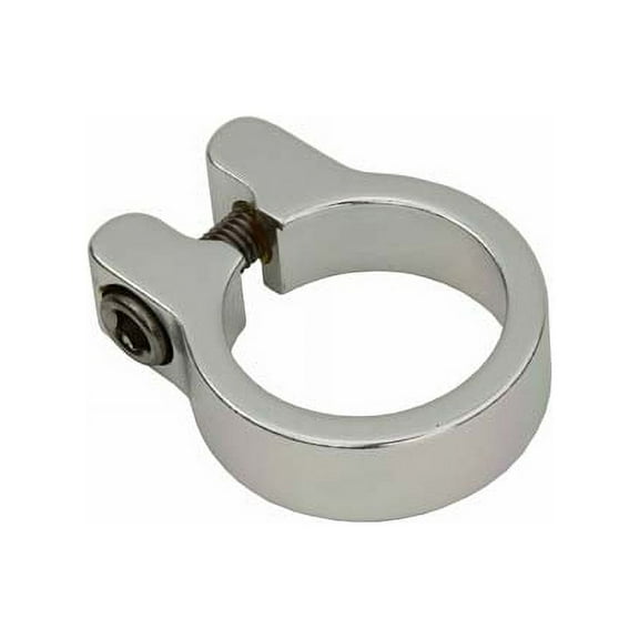 Alloy Seat Post Clamp 31.80mm Chrome.