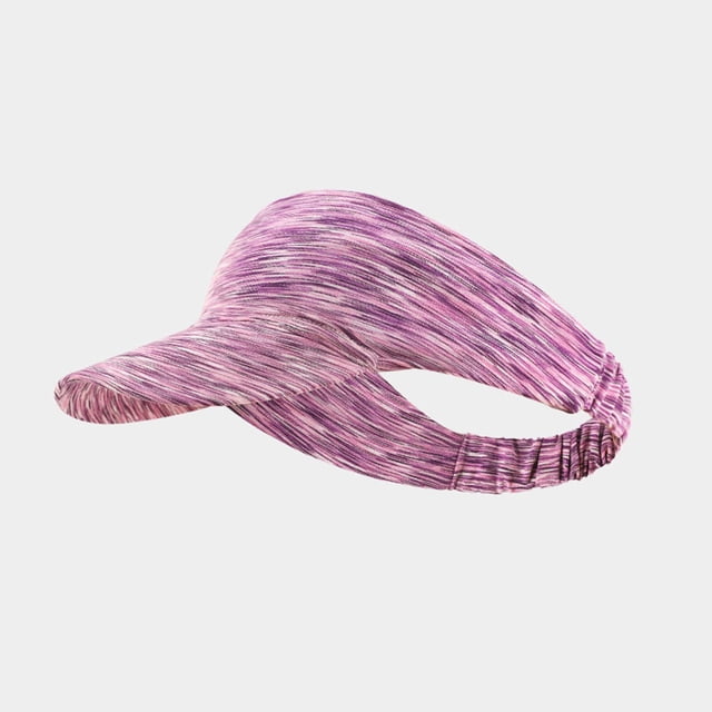 Sun Visor Hat Adjustable Elastic Golf Tennis Caps Breathable Quick Drying Streak