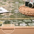 thumbnail image 6 of Balacho Farmhouse Floral Bohemian Faux Wool Area Rug, 4' x 6', Brown, 6 of 8