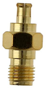 Othmro 1 Piece Gold Plated SMA Female to MCX Male Coaxial RF Adapter Connector