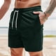 thumbnail image 1 of pstuiky Abreviatura para hombres, Pantalones cortos deportivos para hombre con cintura elástica, bolsillos y cordones para hacer ejercicio en casa Pantalones cortos cargo, 1 of 7