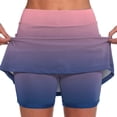 thumbnail image 2 of Jxximdong Skorts for Women Women's Fashionable Athleisure Skirt With Pockets Camouflage Printed Mid Rise Skirts Tennis Skirts Pink S Culottes, 2 of 9
