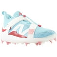 thumbnail image 6 of New Balance Unisex Fuelcell Lindor V2 Comp Metal Baseball Cleat Teal/Maroon Medium 13, 6 of 6