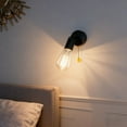 thumbnail image 4 of Traditional Modifiable Iron Wall Lamp With Pull Chain Change Flexible Direction For Residence, 4 of 9