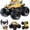 Yellow, variant on YSZZYSM Gesture Sensing Amphibious Remote Control Car, 1:16 Waterproof Monster Truck with 2 Rechargeable Batteries, 4WD All-Terrain RC Vehicle for Boys Ages 4-12,Pink