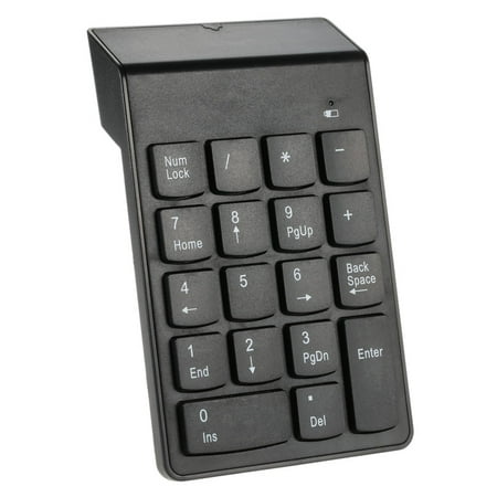 BT 4.0 Numeric Keypad Wireless Number Pad 18 Keys Mini Digital Keyboard for iMac/MacBook/MacBook Air/Pro/iPad Laptop Tablet