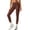 Brown, variant on Women High Waist Butt Lift Yoga Leggings Tight Stretch Workout Pants Soft Compression for Gym Running Training Daily Casual