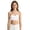 White, variant on Girls Strapless Bra Bandeau Bras 10-12 12-14 14-16 Clear Straps Wireless Kids Tube Top Seamless Training Bra