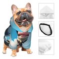 thumbnail image 4 of Uemuo Cute Daisy Cow A for Winter Dog Hoodie Sweatshirts with Pockets Warm Dog Clothes for Small Dogs Chihuahua-XX-Large, 4 of 8