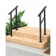 thumbnail image 1 of Yeshouse Pasamanos metálicos para escaleras exteriores, kit de pasamanos para escaleras exteriores, pasamanos de aluminio y hierro forjado para escaleras exteriores, para mayor seguridad y estabilidad, 1 of 7