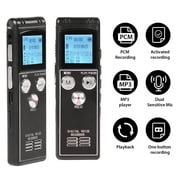 RONY 72GB Digital Voice Recorder for Lectures Meetings: 5220 Hours Audio Activated Recording Device with Playback, MP3 Function
