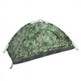 thumbnail image 2 of 1 Person Portable Outdoor Camping Tent Hiking Travel Camouflage Napping, 2 of 4