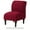 Red1, variant on AUQ 2Pcs Recliner Chair Covers,Hug the Chair Recliner Cover,Non-Fading Recliner Couch Cover,Red2