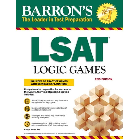 - LSAT Logic Games : Includes 50 Practice Games with Detailed Explanations