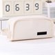 thumbnail image 5 of Canvas Pencil Case Large Capacity Stationery Organizer Bag Simples Zipper Pen Pouch For Students Adults Office School Supplies, 5 of 7