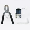 thumbnail image 2 of Adjustable Piston Ring Compressor Tool Piston Ring Pliers Compressor Installer 4Inch, 2 of 9