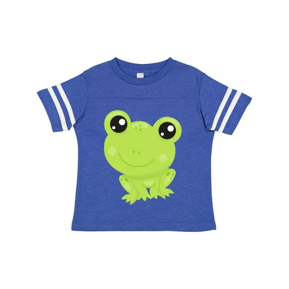 Inktastic Cute Frog, Little Frog, Baby Frog, Green Frog Boys or Girls Toddler T-Shirt