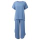 thumbnail image 4 of 2025 Conjuntos de dos piezas de punto para mujer: tops ajustados de cuello alto y pantalones acampanados, poliéster, elegante/informal (S-XXL), 4 of 8