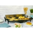 thumbnail image 2 of BroilKing Nonstick 21 x 12 Inch Professional Countertop Griddle, Black, 2 of 3