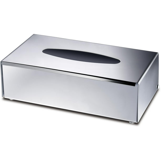 AGM Home Store Rectangular Tissue Box Holder Cover Tray Dispenser