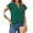 Dark Green, variant on Hibeli Blouses for Women Dressy V Neck Ruffle Sleeve Summer Tops Casual Flowy Shirts