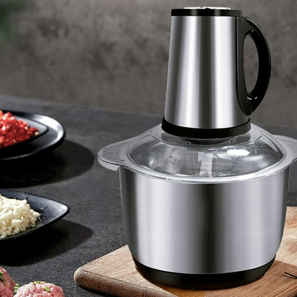 Chopper de Alimentos Eléctricos, Procesador de Alimentos Multifuncionales Eficientes para Carne