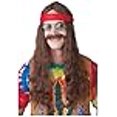 thumbnail image 3 of Perruque et Moustache Hippie, 3 of 3