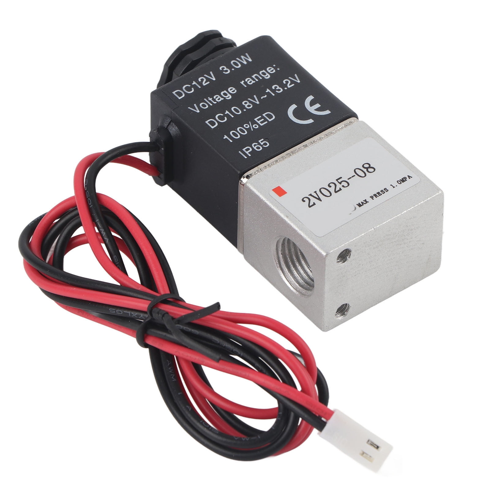 Solenoid Valve, 0～1.0MPa Direct Action Solenoids Water Valves For Mechanical Engineering For