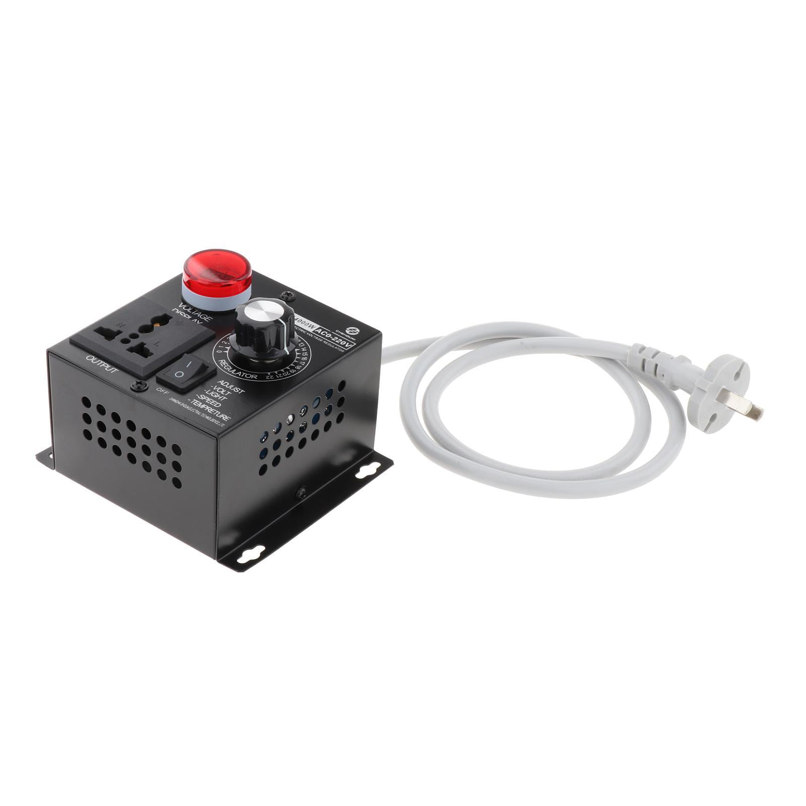 ​​Controller 0-220 V AC Adjustable Thyristor Voltage Regulator Control Switch 