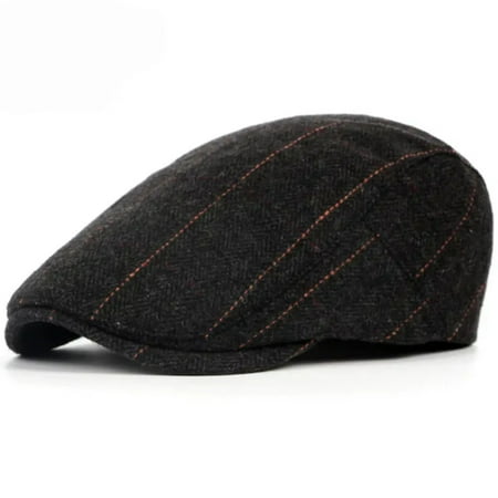

HLJHKJWM Effortlessly cool and modern men‘s peaked cap with timeless plaid pattern perfect for a truly sophisticated and chic look. Elevate your outfit with this stylish accessory that i